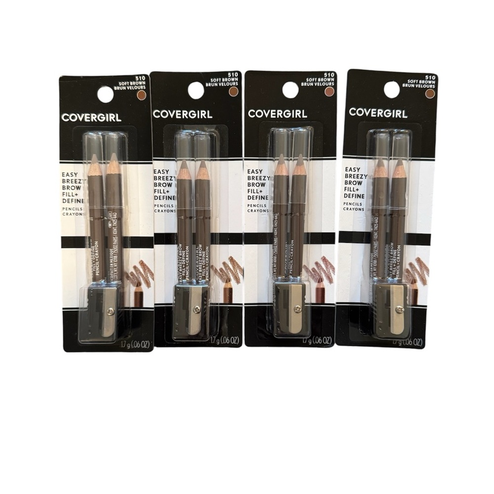 NWT Covergirl Easy Breezy Brow Pencil - Soft Brown